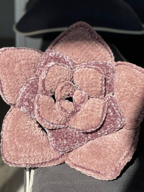 Succulent Pillow Crochet Pattern (pdf)