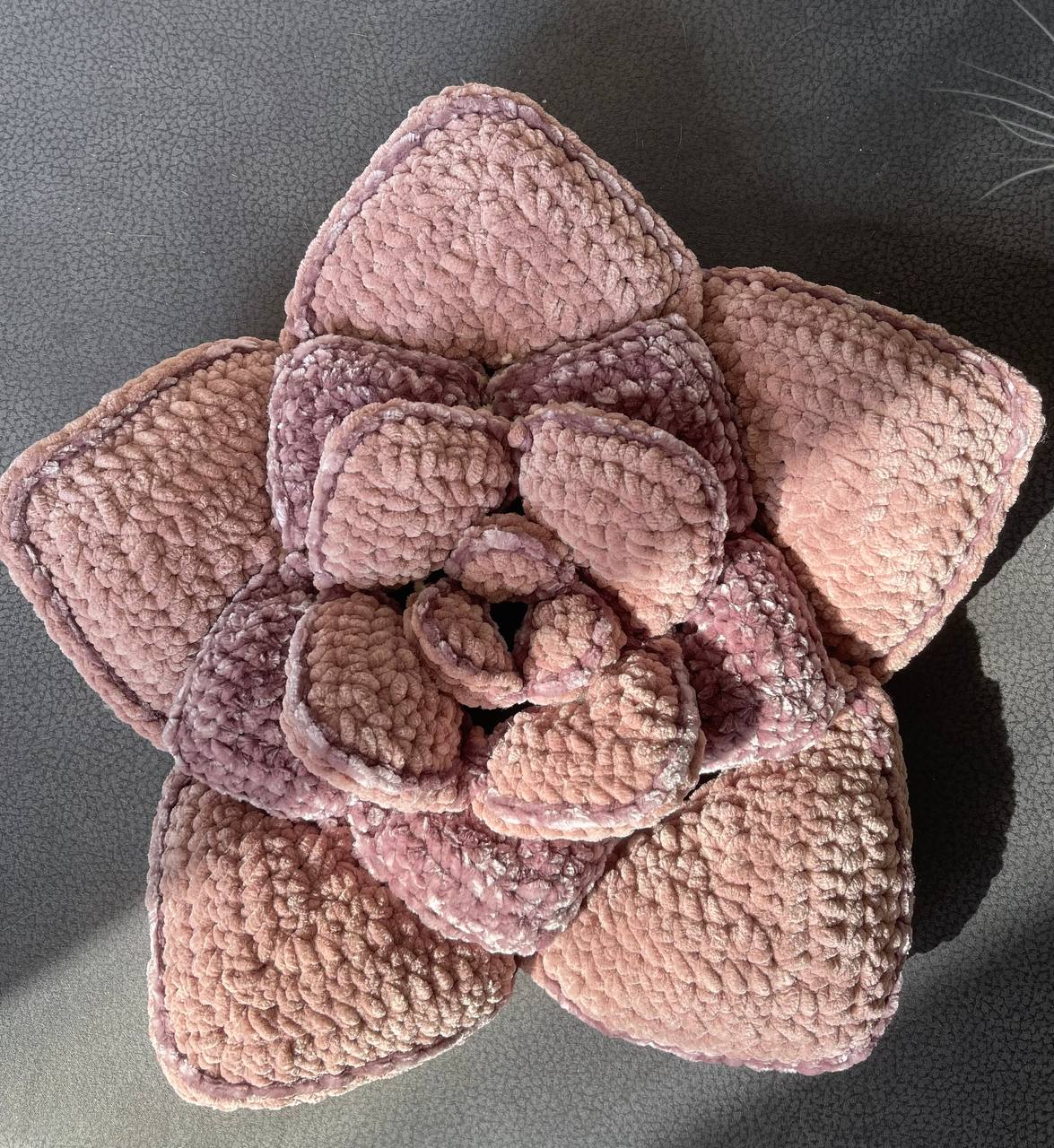 Succulent Pillow Crochet Pattern (pdf)